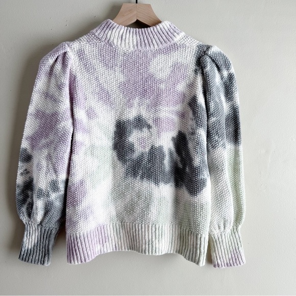 Madewell Lavender and Charcoal Tie-Dye Sweater - Picture 10 of 10